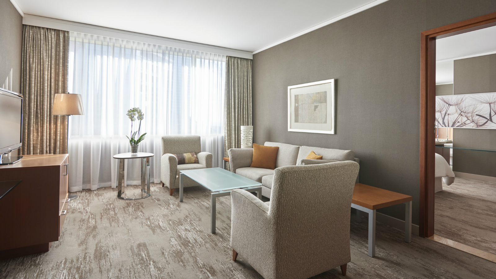 Deluxe svit rum hotell the westin warsaw, warszawa, polen